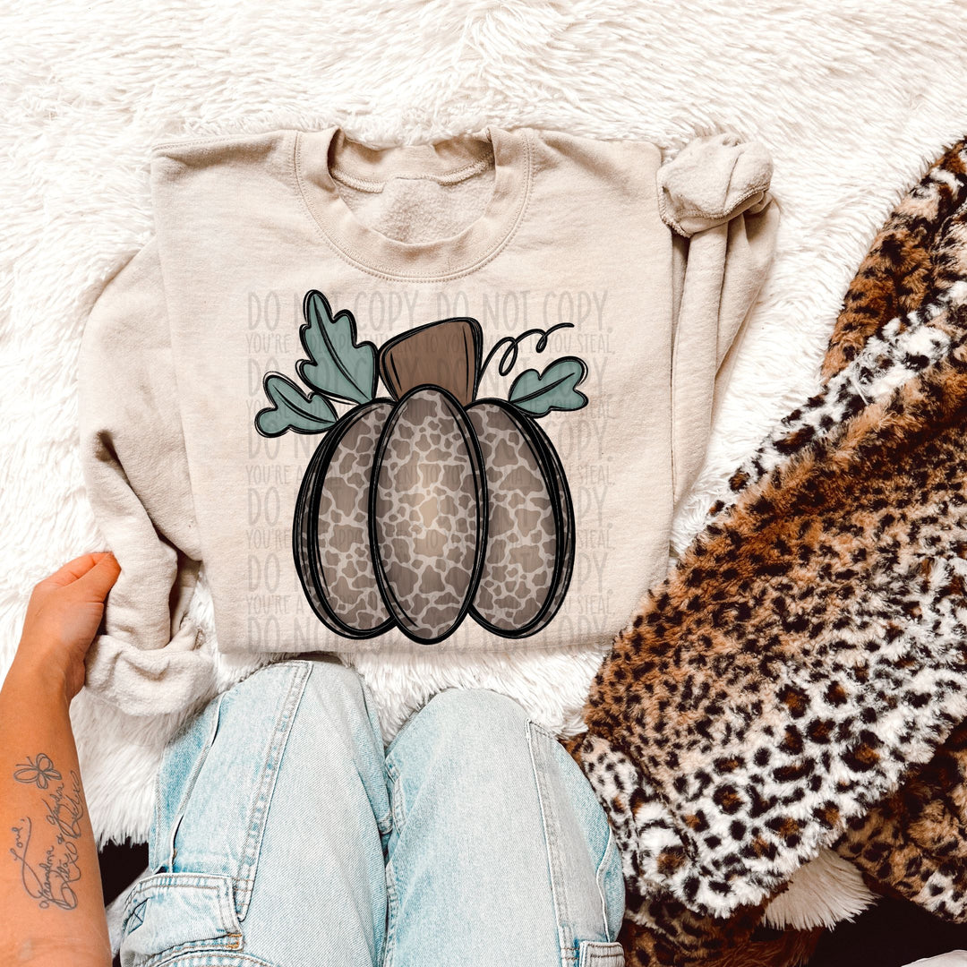 ANIMAL PRINT PUMPKIN DOODLE