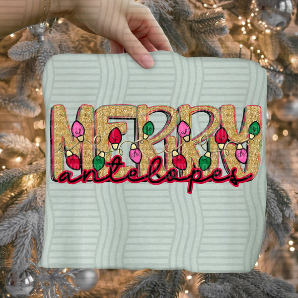 Merry Lights Mascots Antelopes design