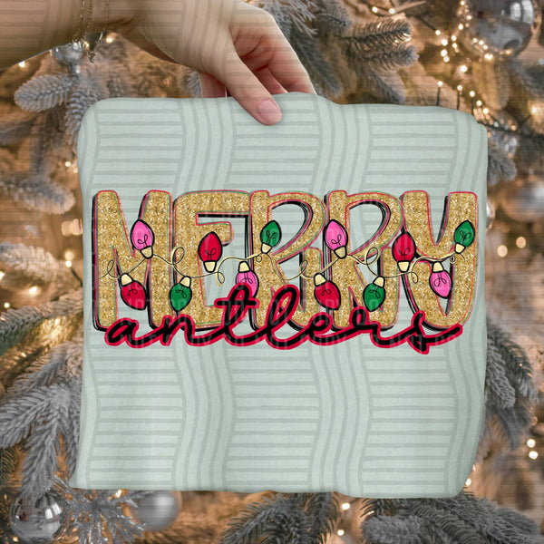 Merry Lights Mascots Antlers design