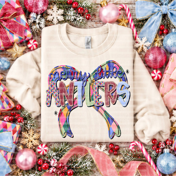 Merry Little Mascots Antlers design