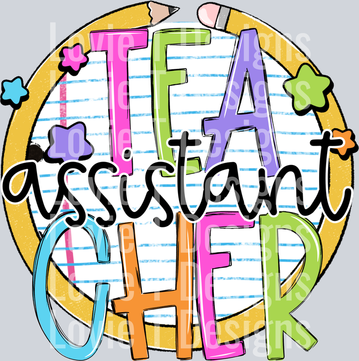 Assistant Teacher  Paper and Pencil