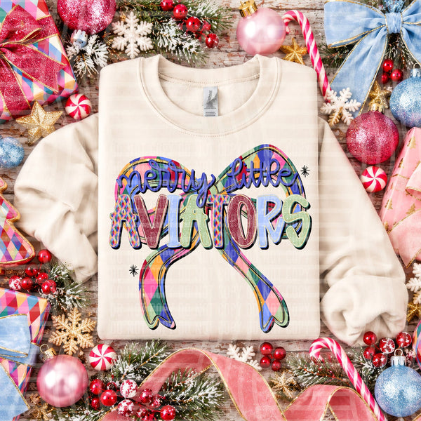 Merry Little Mascots Aviators design