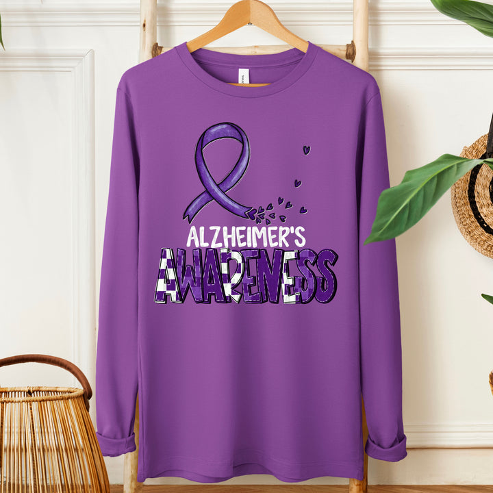 AWARENESS ALZHEIMERS WHITE