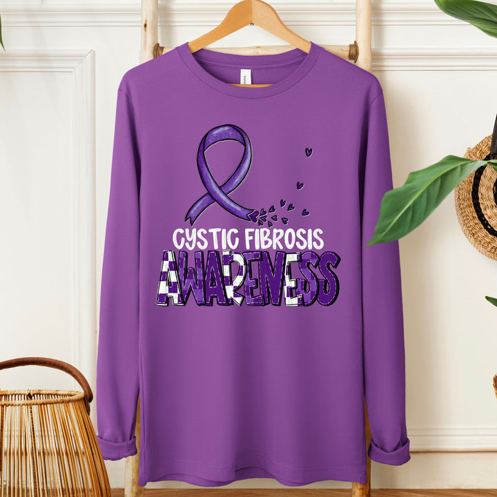 AWARENESS CYSTIC FIBROSIS WHITE