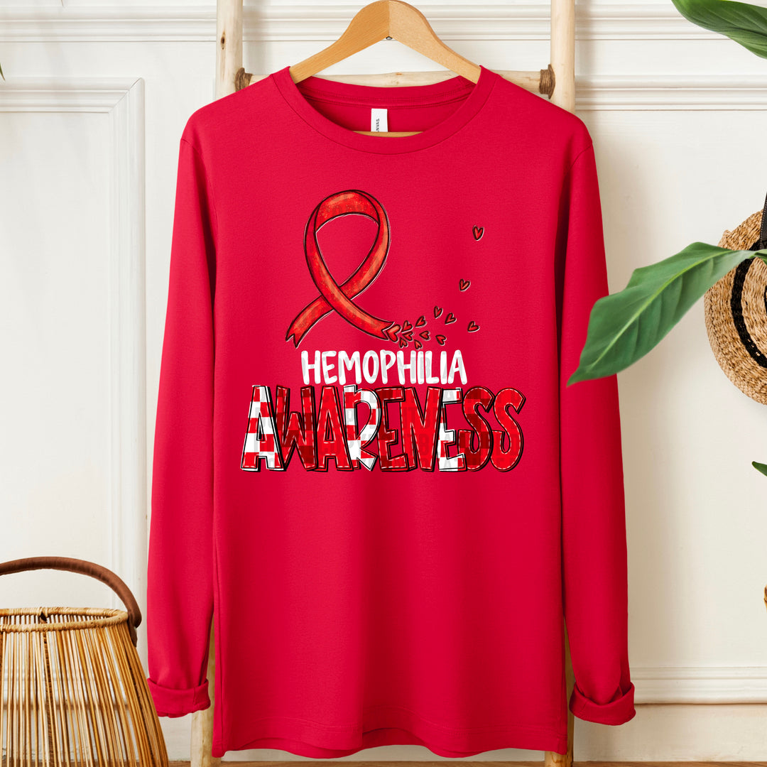 AWARENESS HEMOPHILIA WHITE
