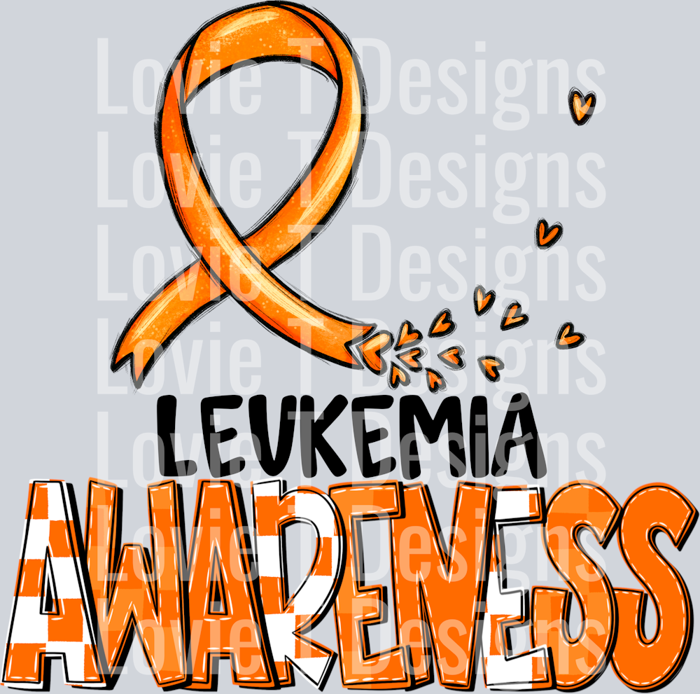 Awareness Leukemia Blk