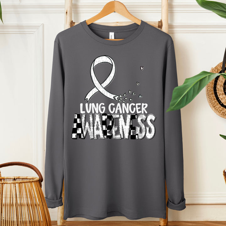 AWARENESS LUNG CANCER WHITE
