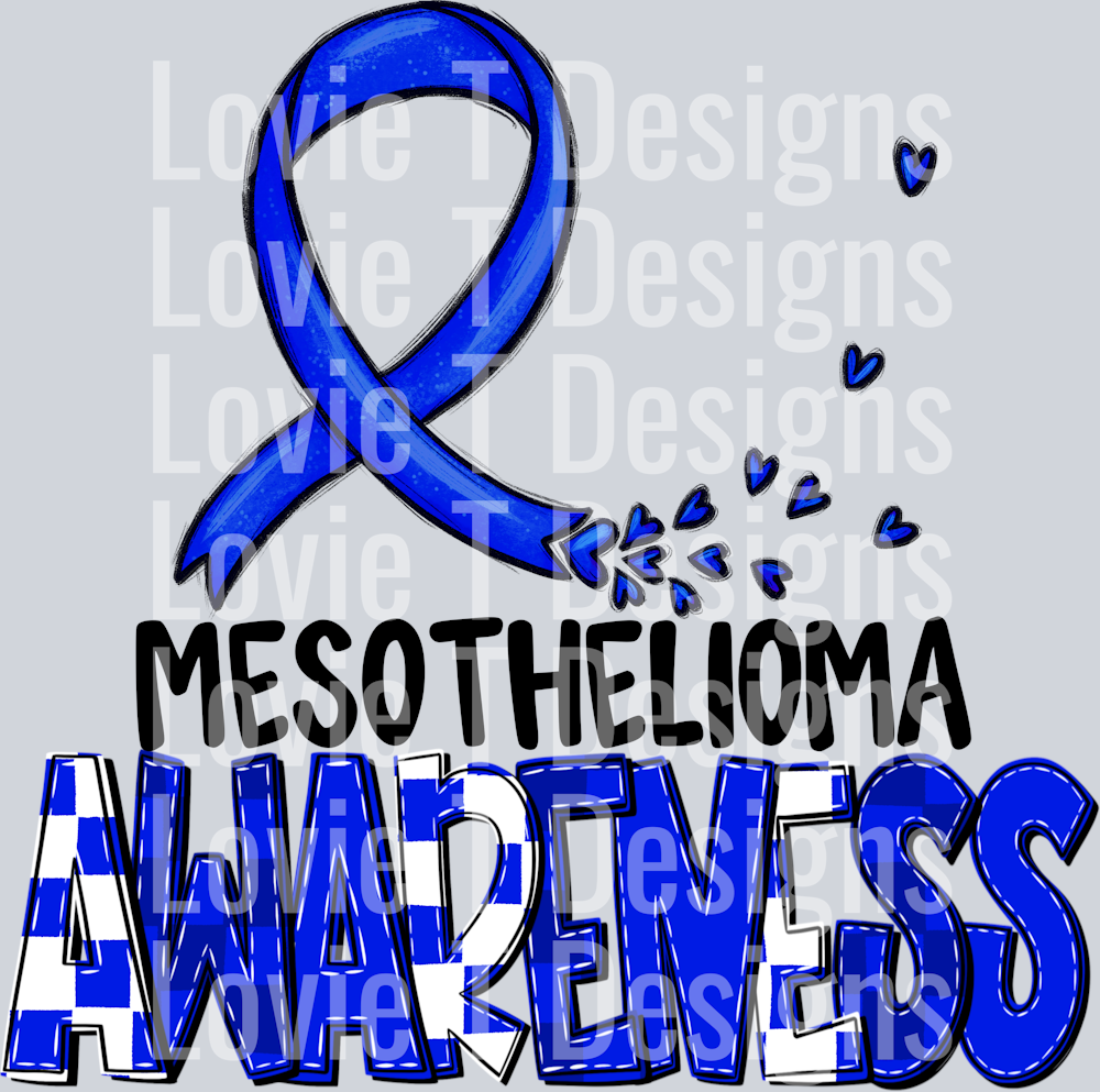 Awareness Mesothelioma Blk