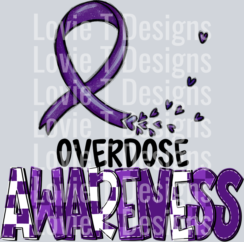 Awareness Overdose Blk