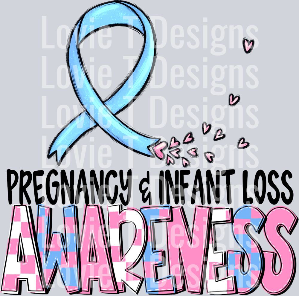 Awareness Pregnancy Infant Loss Blk