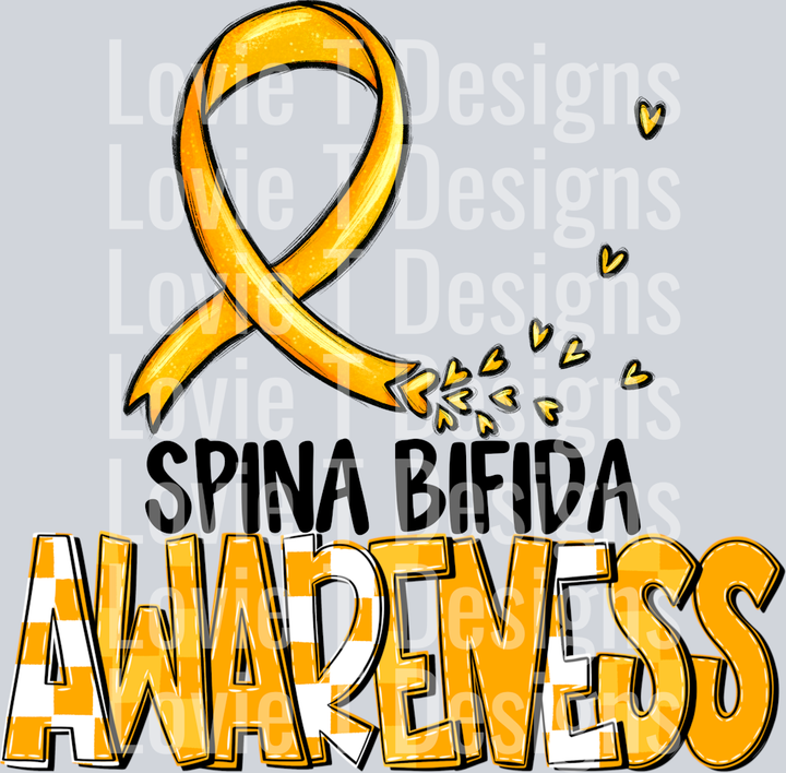 Awareness Spina Bifida Blk