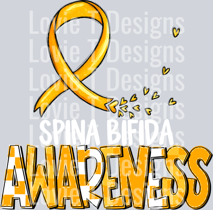 Awareness Spina Bifida White