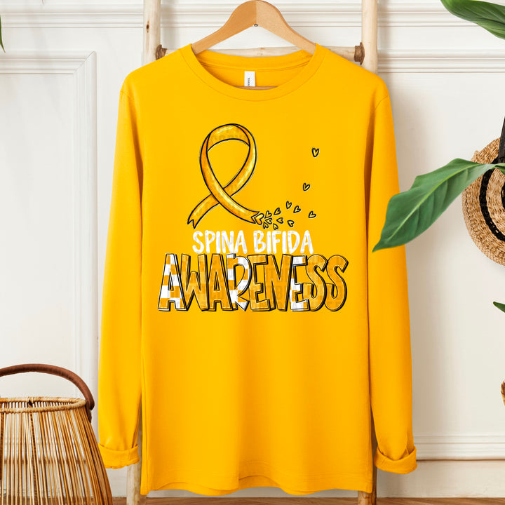 AWARENESS SPINA BIFIDA WHITE