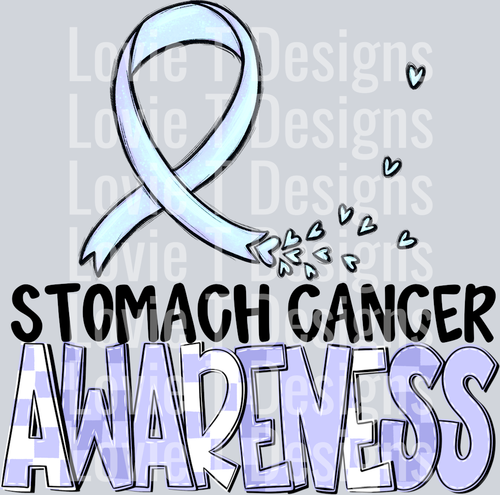 Awareness Stomach Cancer Blk