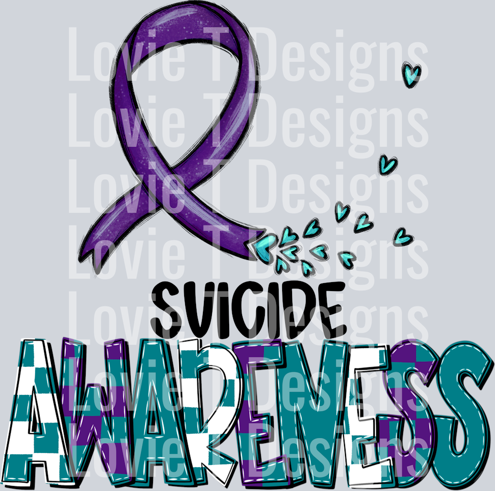 Awareness Suicide Blk