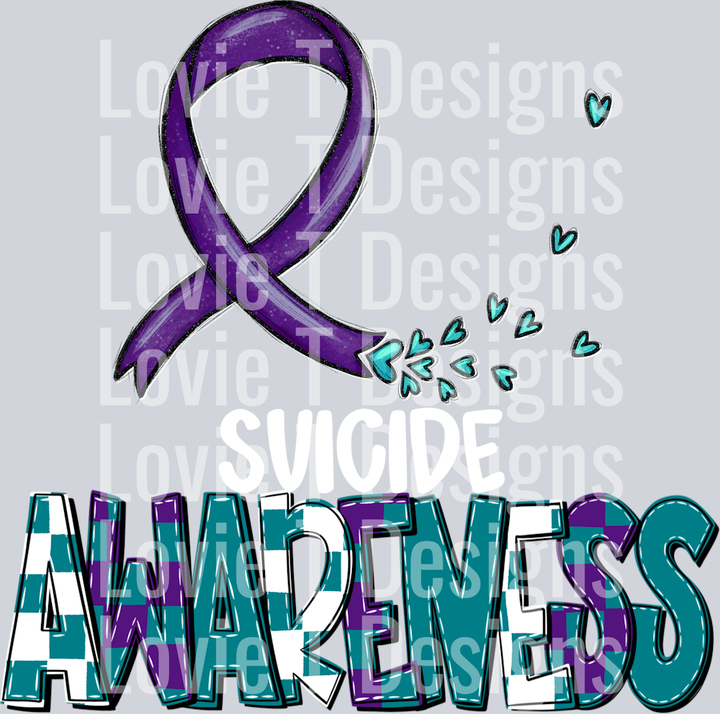 Awareness Suicide White