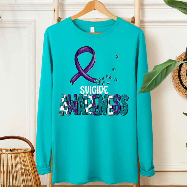 AWARENESS SUICIDE WHITE