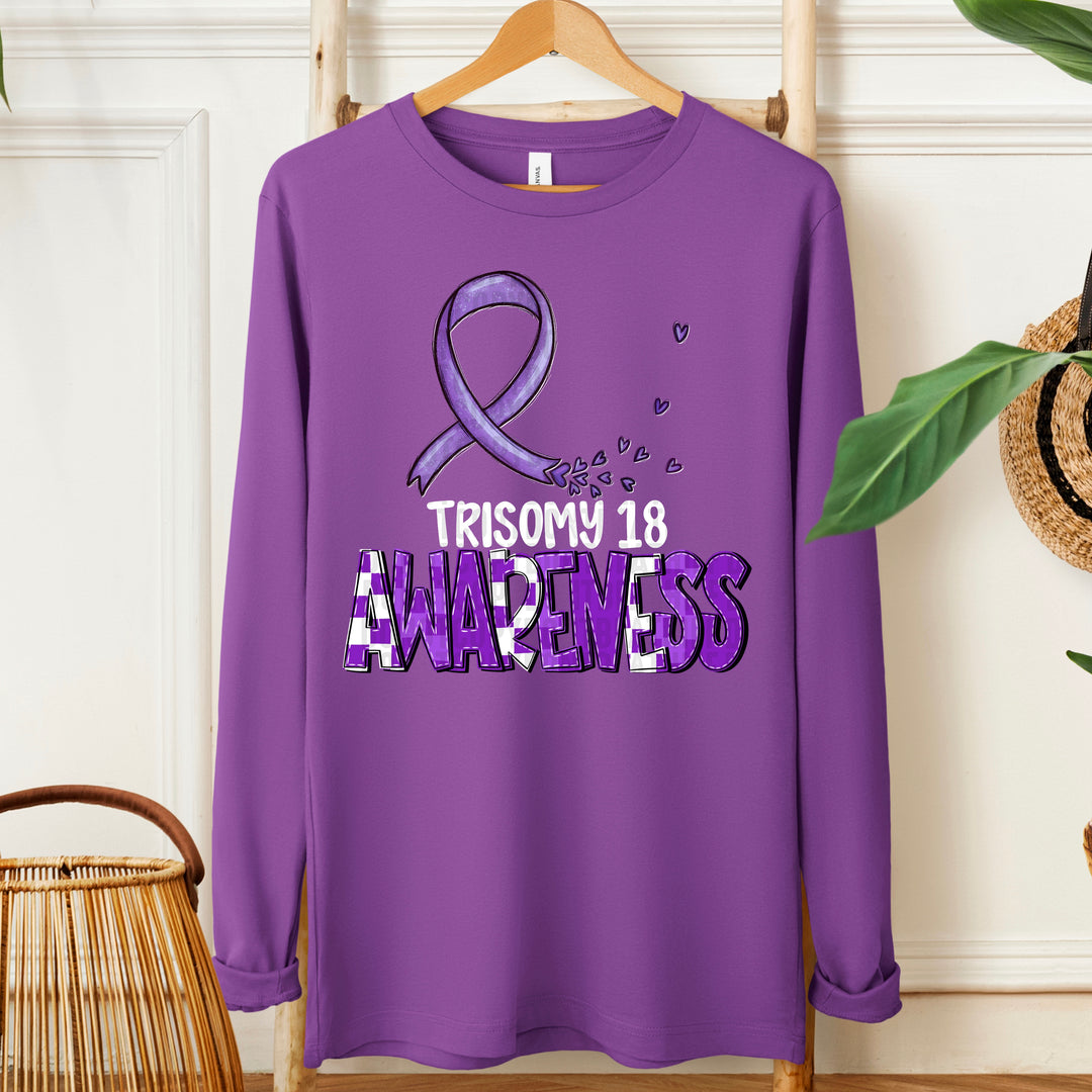 AWARENESS TRISOMY18 WHITE
