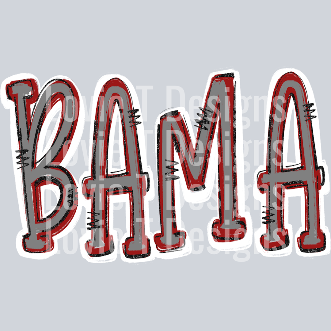 Bama Spirit Stack – DTF Transfer – product image