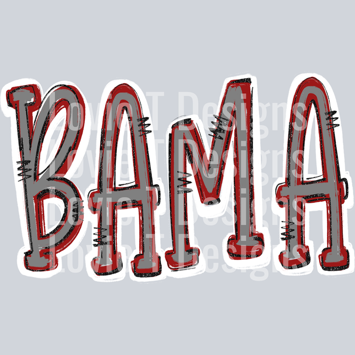 Bama Spirit Stack – DTF Transfer – product image