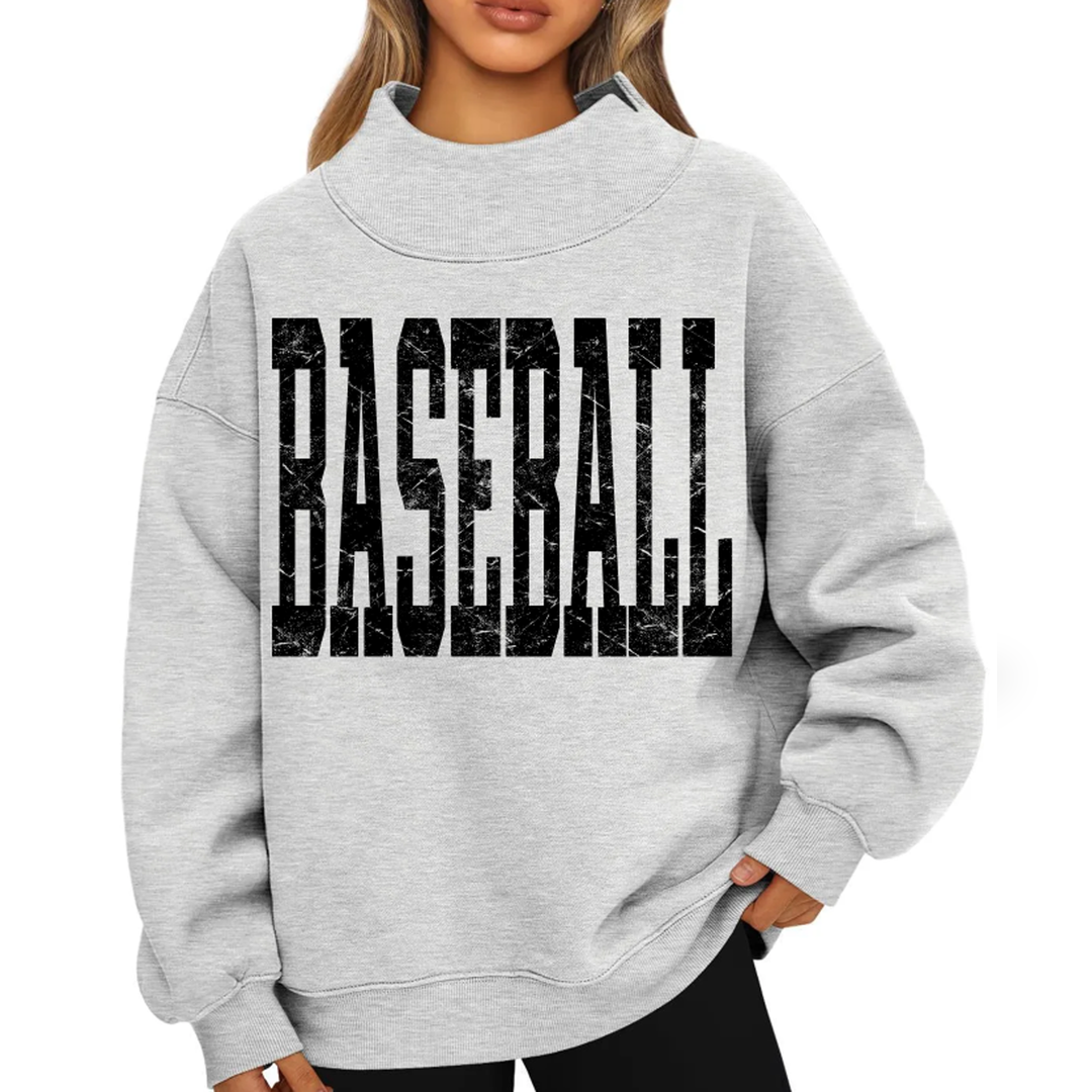 Baseball Black Textured – DTF Transfer – product image