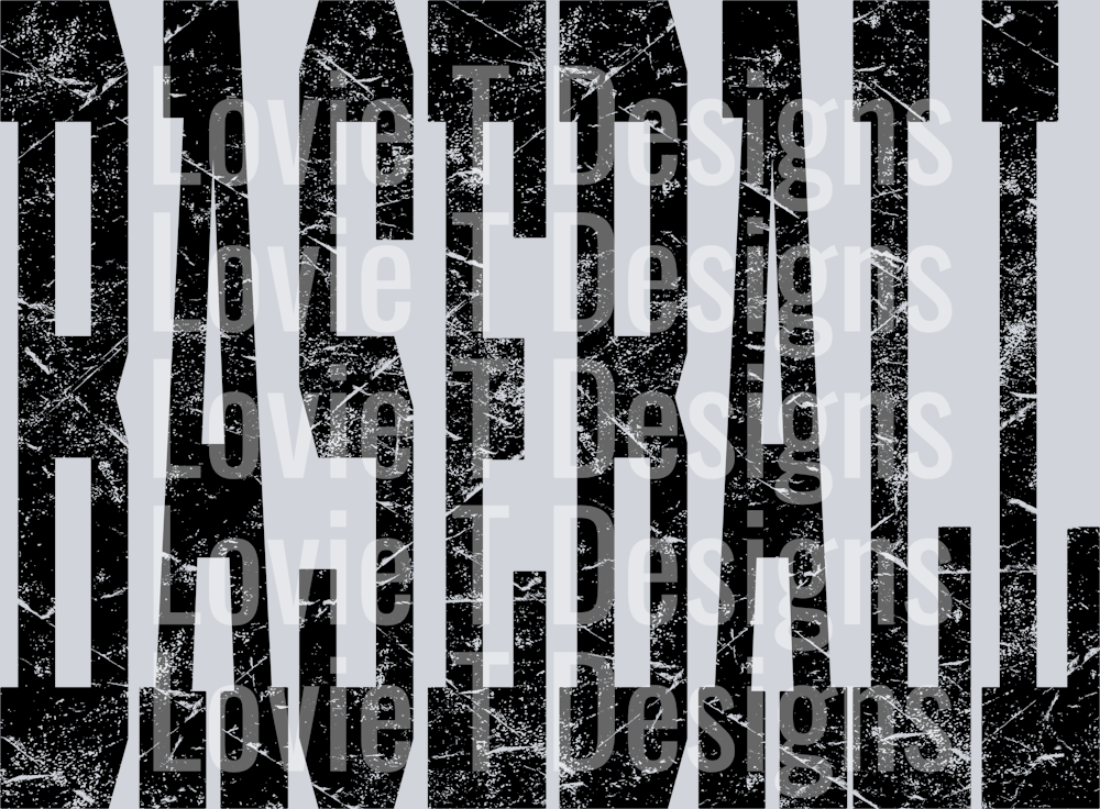 BASEBALL BLACK TEXTURED