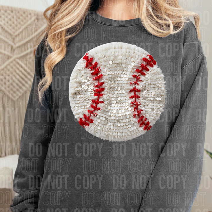 BASEBALL FAUX YARN