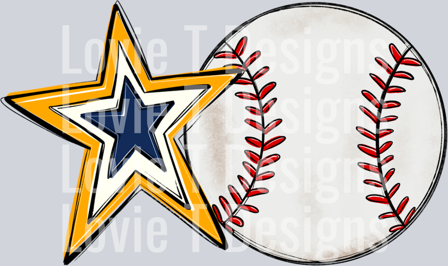 Baseball Mom_NAVY YELLOW GOLD Pocket