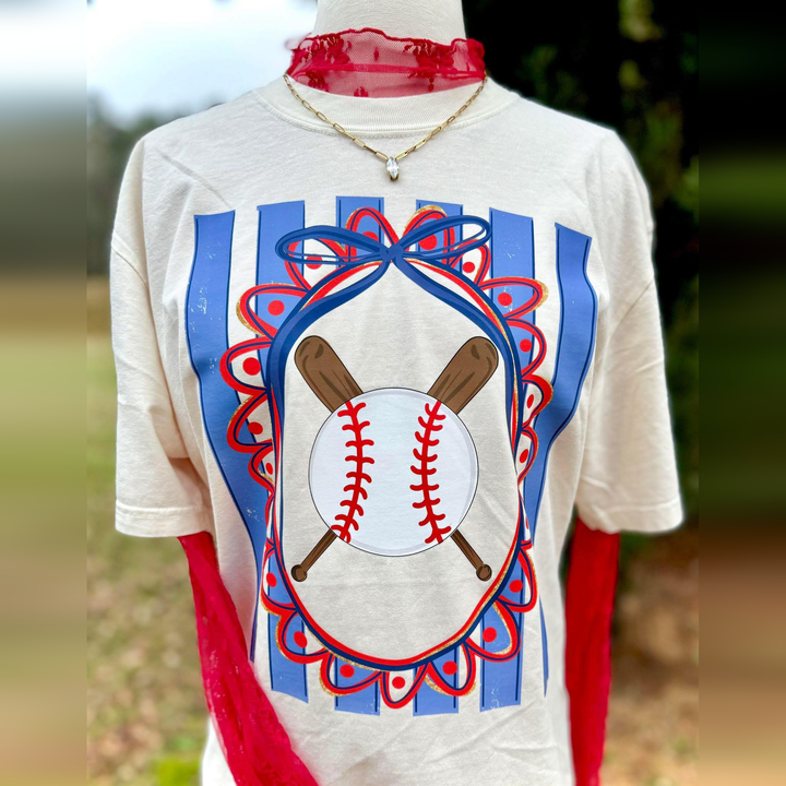Baseball Stripes – DTF Transfer – product image