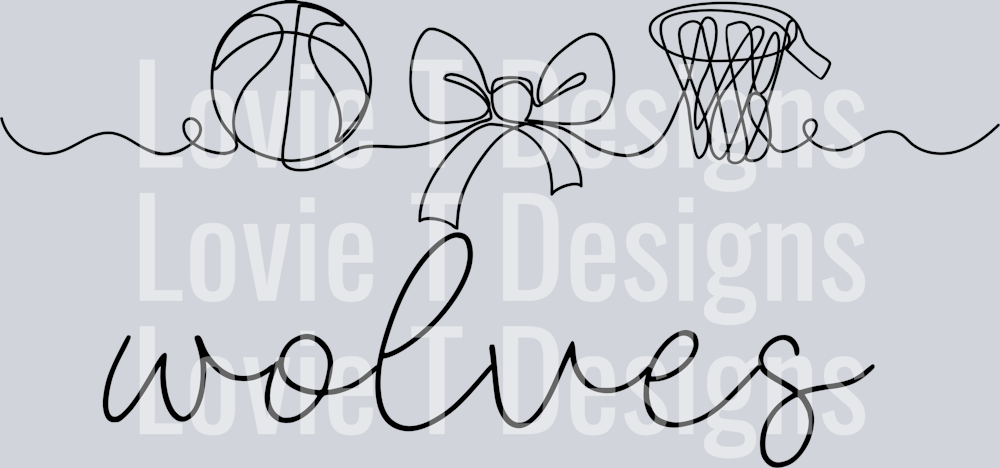 BASKETBALL DELICATE WOLVES