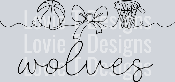 BASKETBALL DELICATE WOLVES