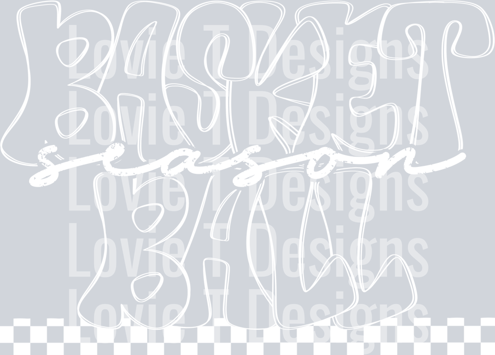 Basketball Season White