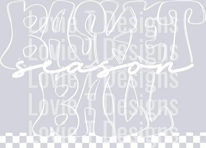 Basketball Season White