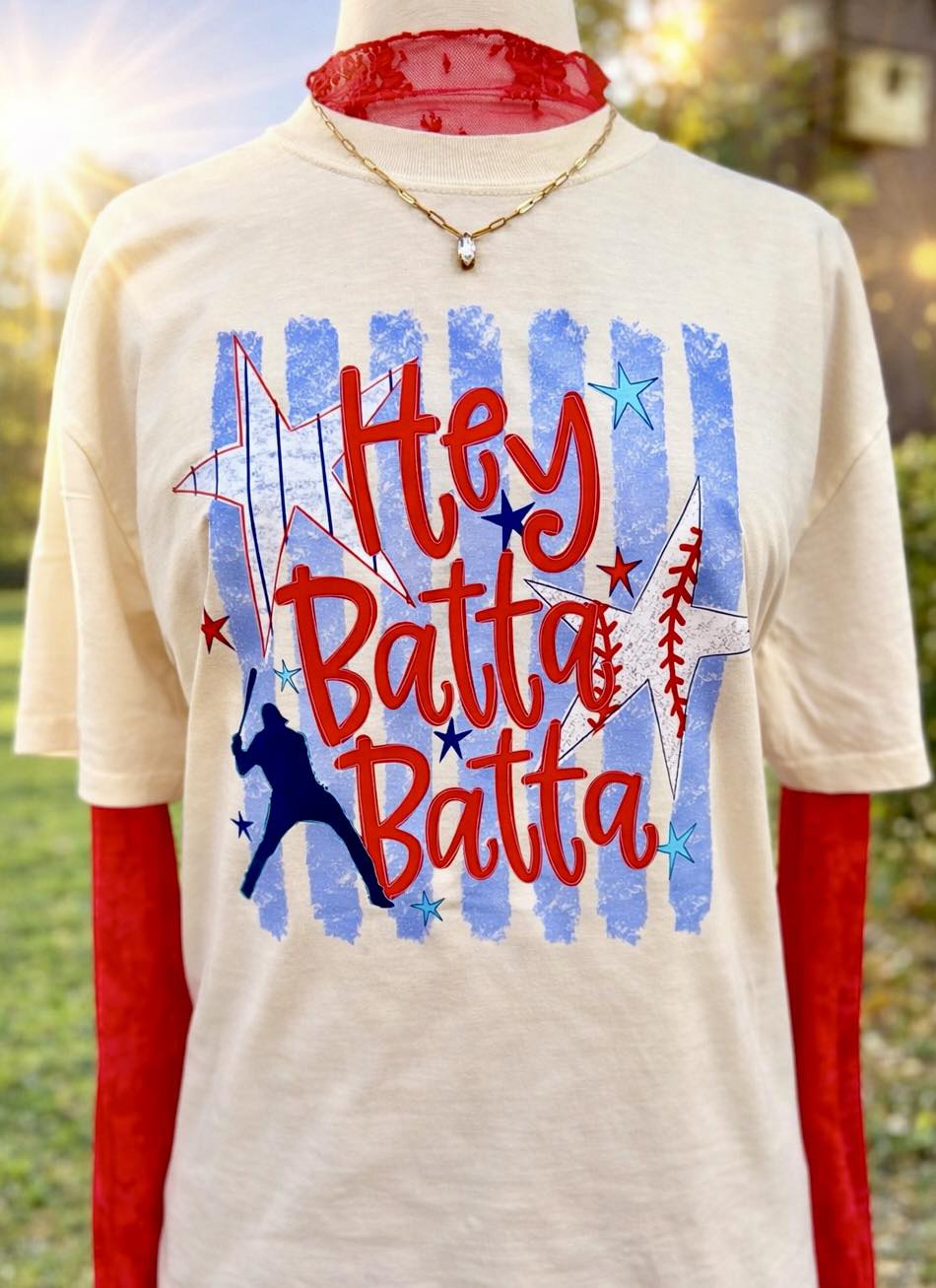 Batta Batta Stripes DTF transfer design