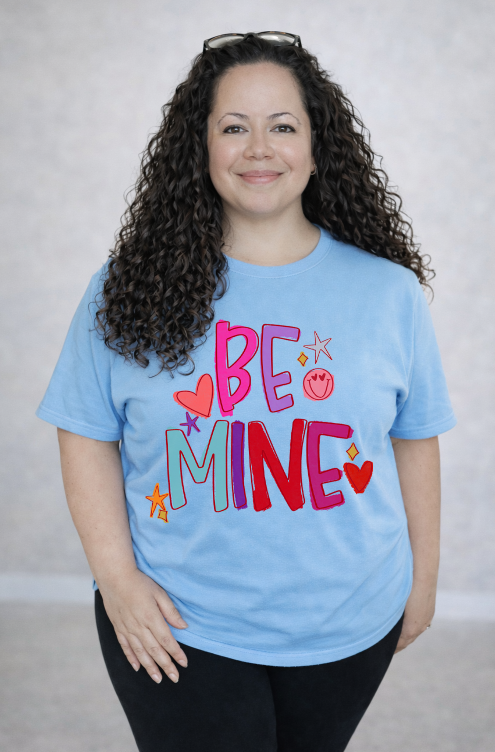 Be Mine Vibrant DTF transfer design – image 1