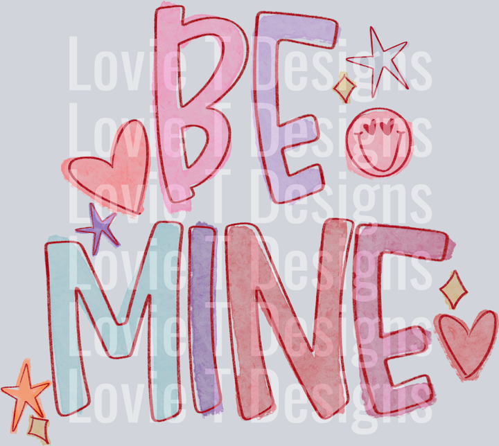 BE MINE WATERCOLOR