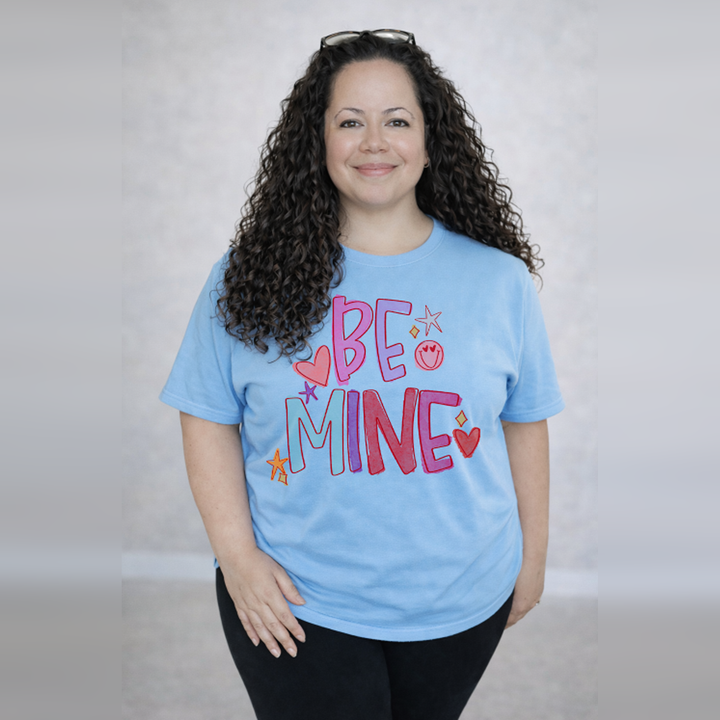 Be Mine Watercolor – DTF Transfer – product image
