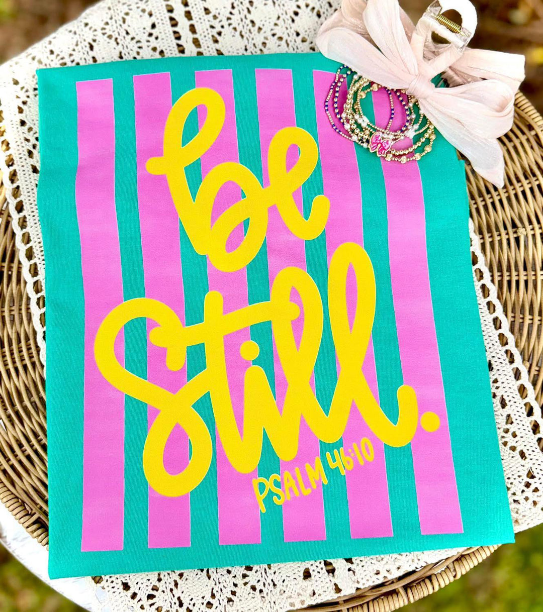 BE STILL - CC COMPLETED TEE