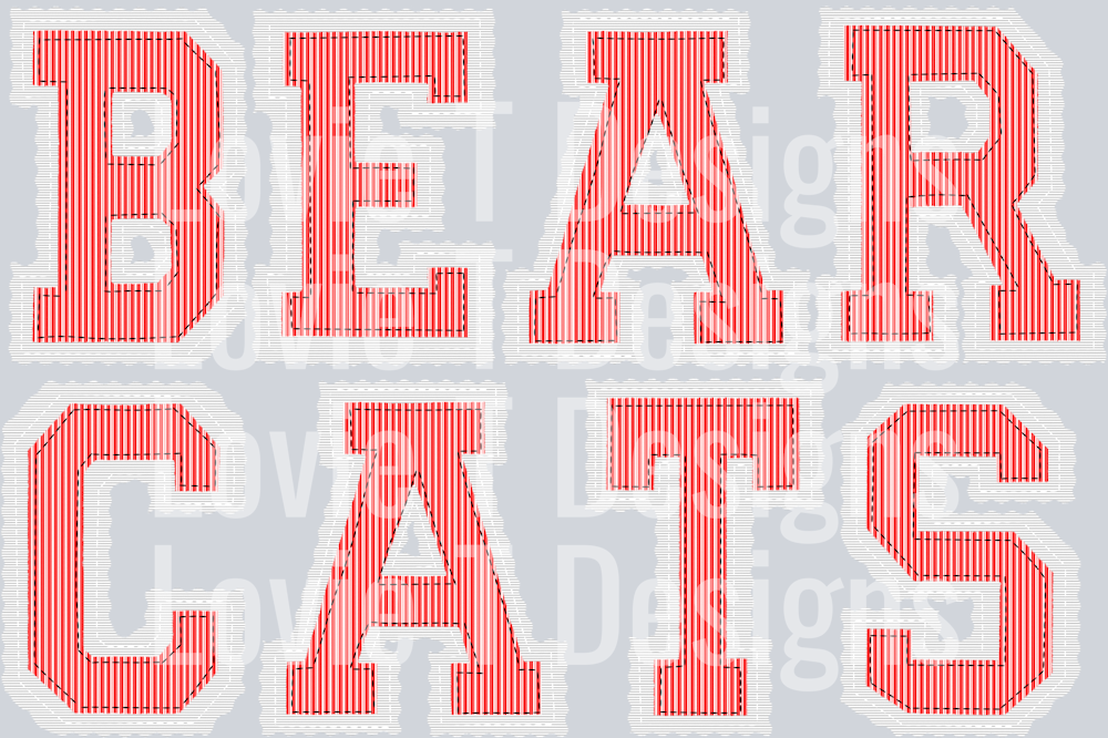 BEARCATS WHITE BASE RED TOP PREPSTER