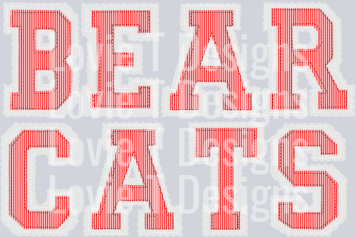 BEARCATS WHITE BASE RED TOP PREPSTER