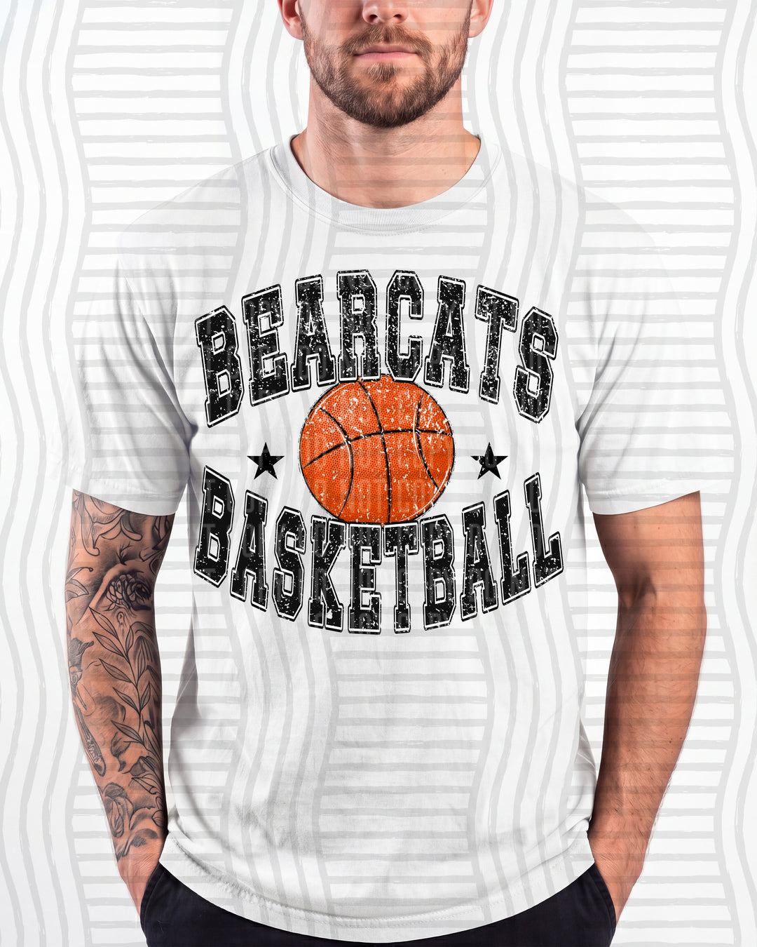 Bearcats Basketball Varsity Mascots DTF transfer