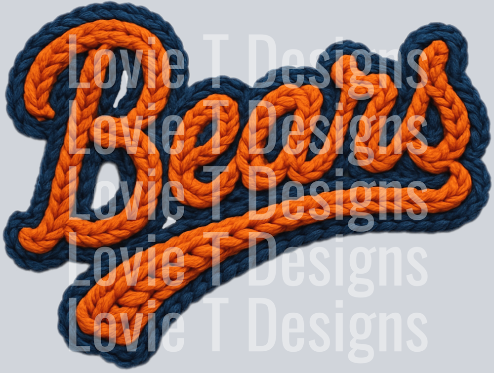 Bears FAUX YARN SLEEVE