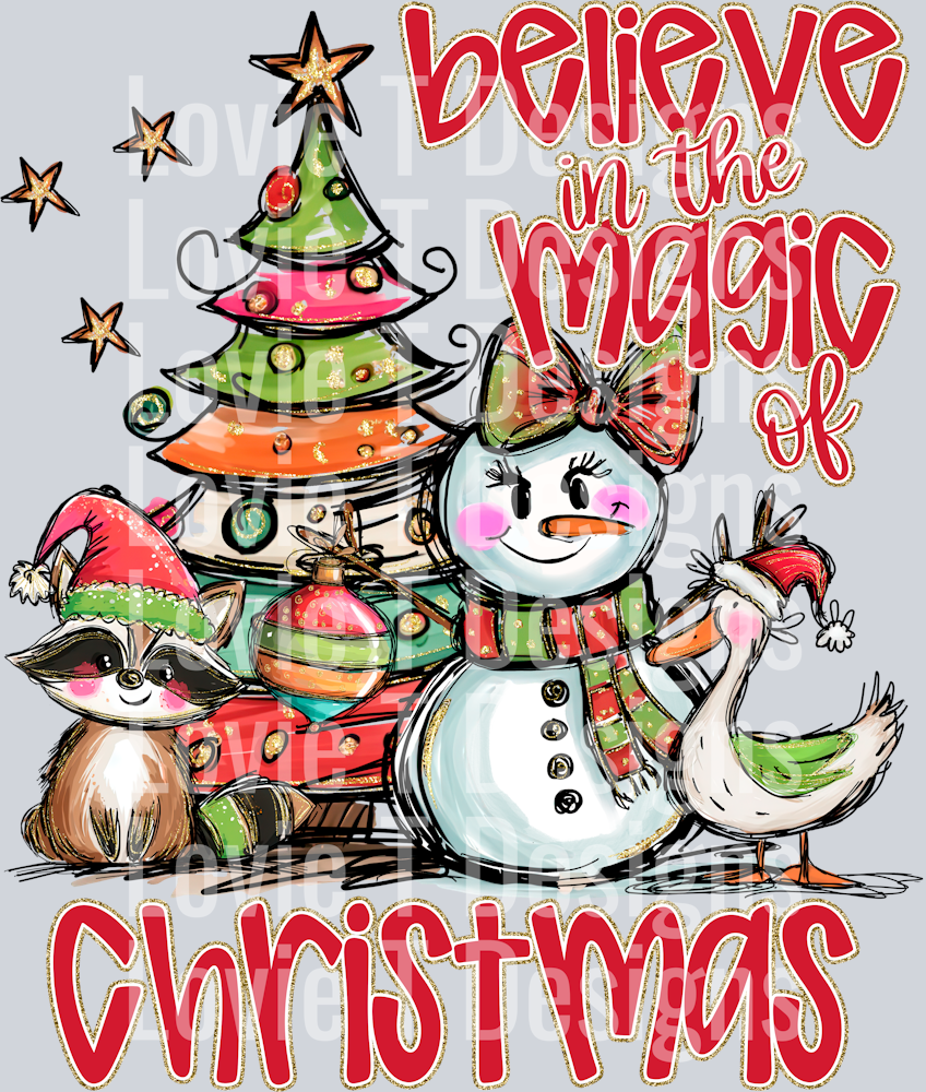 BELIEVE IN THE MAGIC OF CHRISTMAS