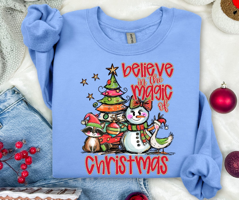 Believe in the Magic of Christmas DTF transfer design – image 1