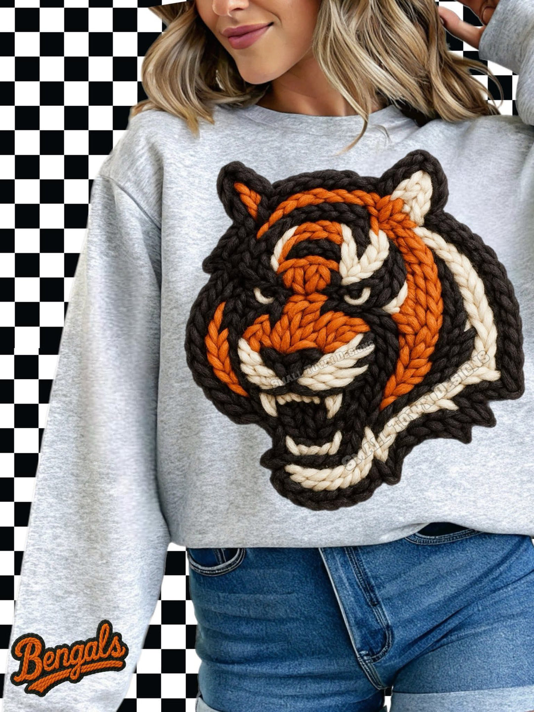 BENGALS FAUX YARN