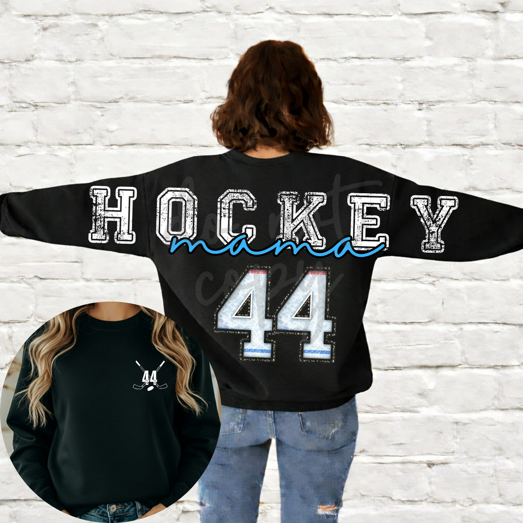 Hockey Mama Long customizable DTF transfer