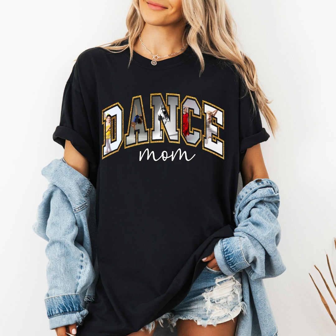Dance Mom Photo Letters customizable DTF transfer mockup