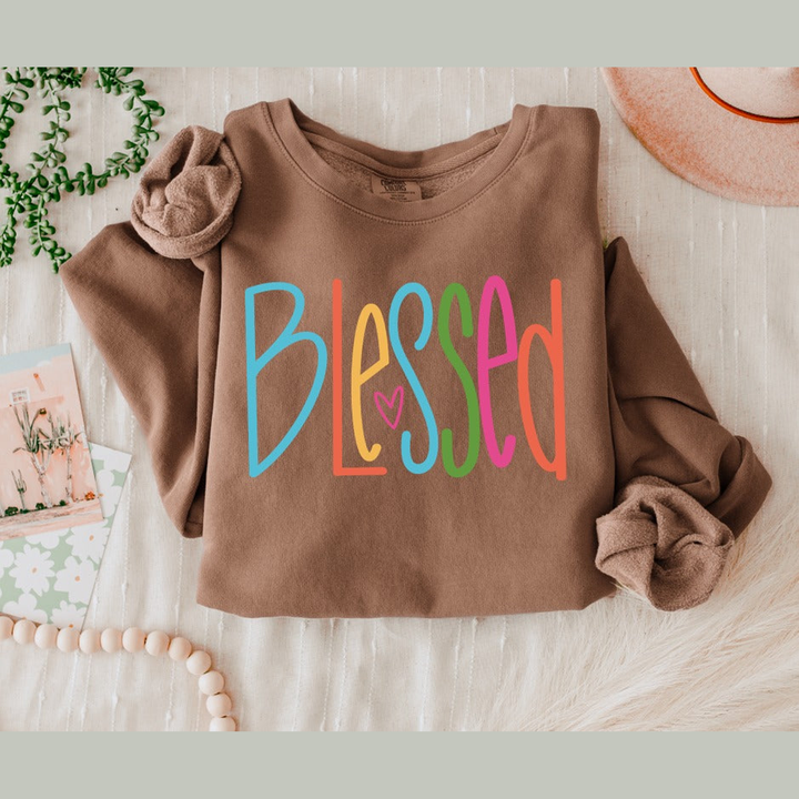 Blessed Lettering – DTF Transfer – product image