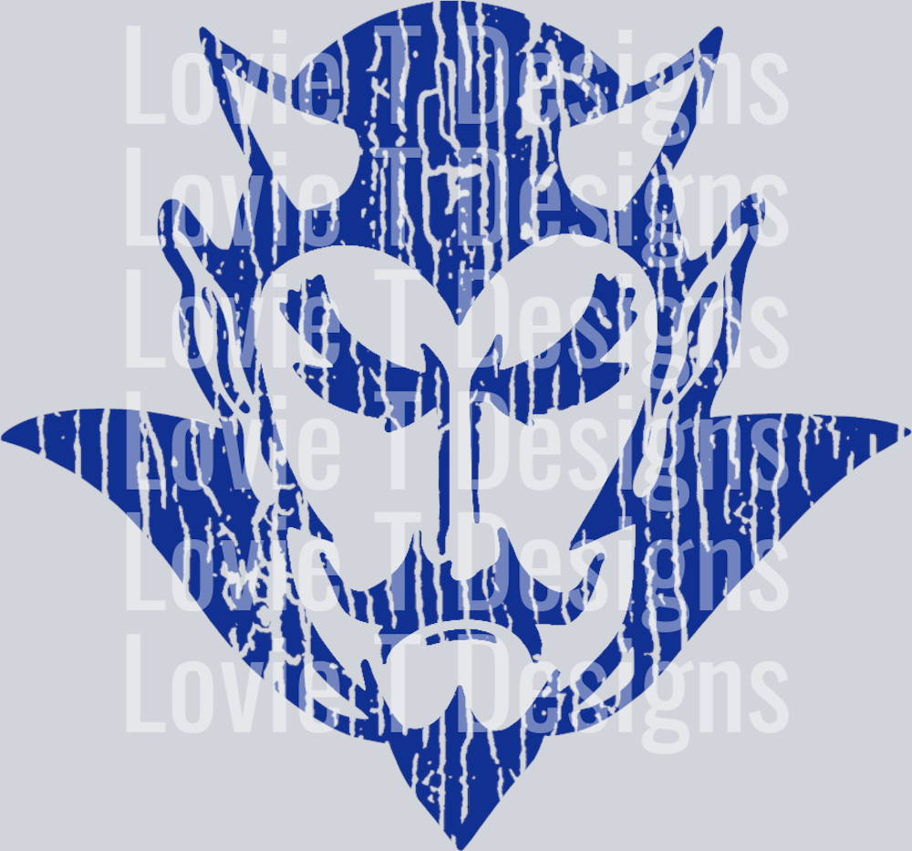 BLUE DEVIL DISTRESSED