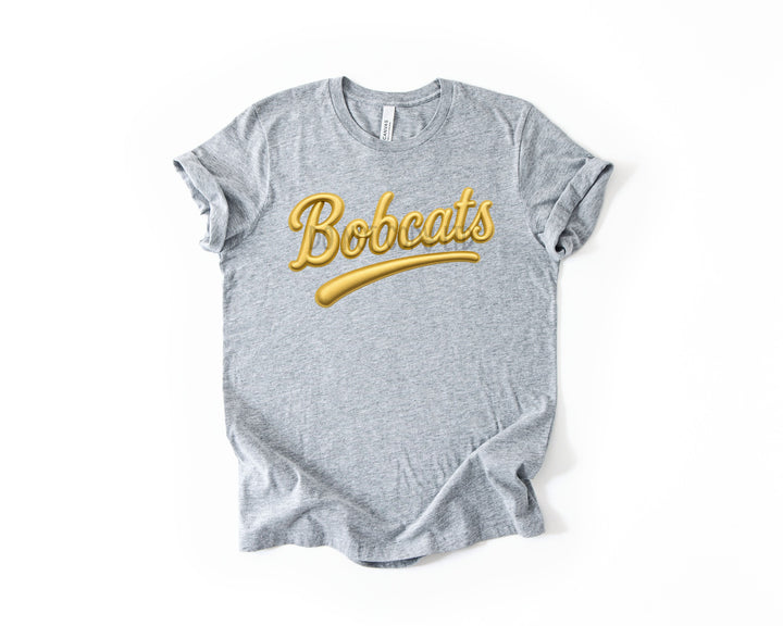 BOBCATS FAUX PUFF GOLD